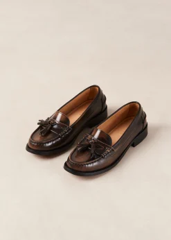 Terrane - Mocasines Marrones De Piel