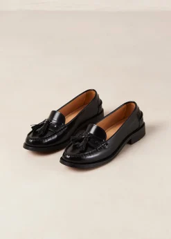 Terrane - Mocasines Negros De Piel