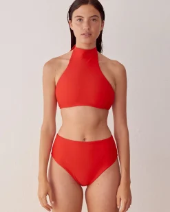 The Higher - Braguita De Bikini De Econil Rojo