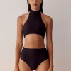 The Higher - Top De Bikini Econyl Negro