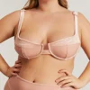 The Loop - Top De Bikini Rosa De Terciopelo