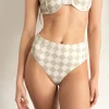 The Pentagon - Braguita De Bikini Nylon Verde Y Blanco