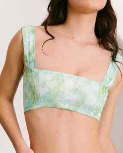 The Square - Bikini De Nylon Verde Reciclado