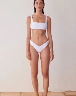 The V - Braguita De Bikini De Econilo Blanco
