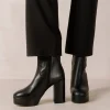 Thunder - Botas Negras De Piel
