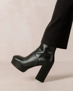 Thunder - Botas Negras De Piel