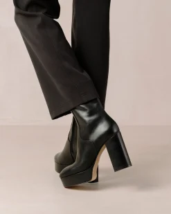 Thunder - Botas Negras De Piel