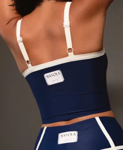 Top Arrow Rib - Top Azul