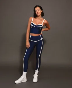 Top Arrow Rib - Top Azul