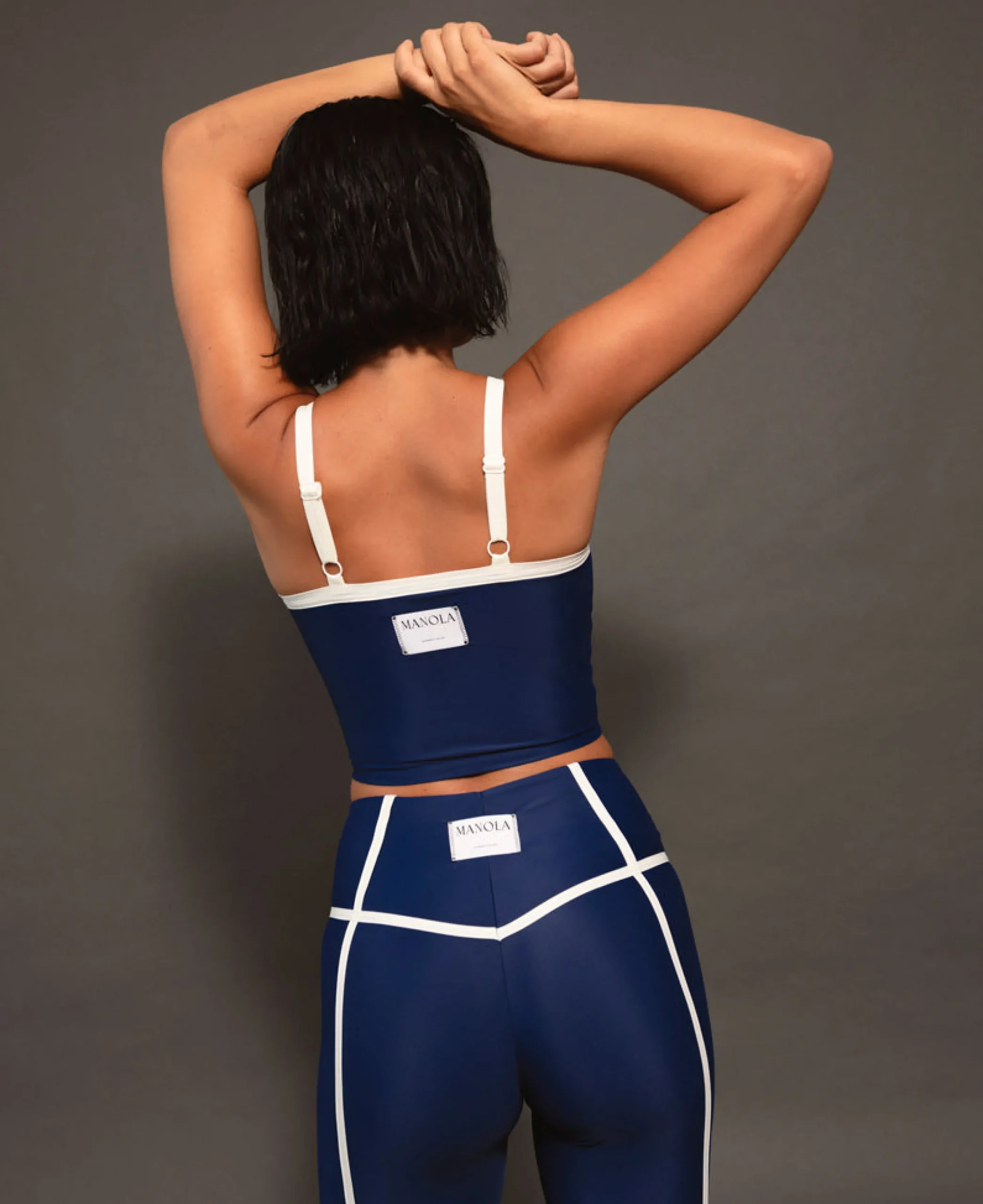 Top Arrow Rib - Top Azul