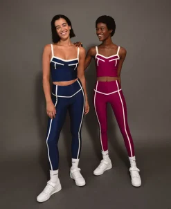 Top Arrow Rib - Top Azul