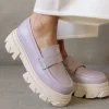 Trailblazer - Mocasines Malvas De Piel