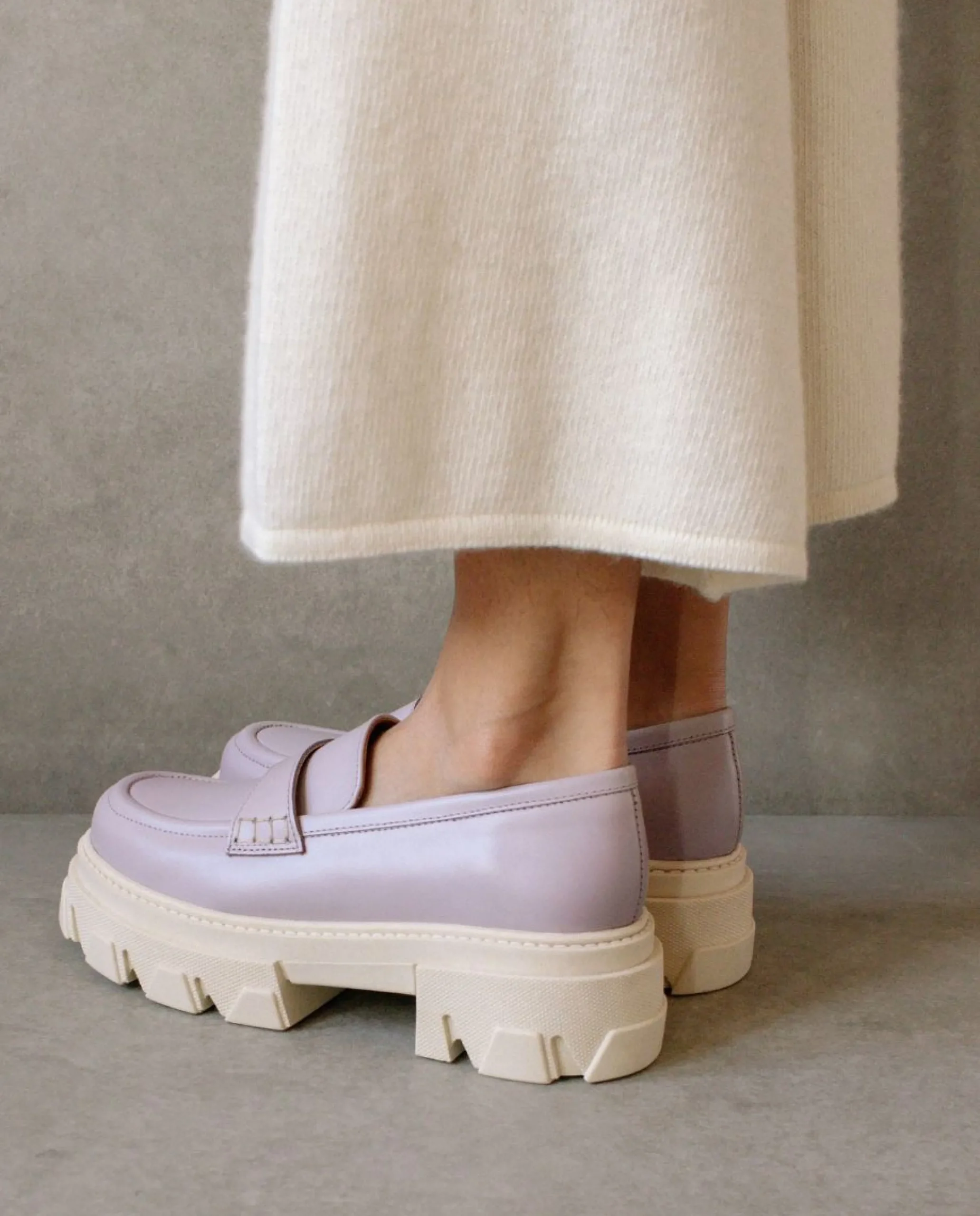 Trailblazer - Mocasines Malvas De Piel