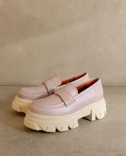Trailblazer - Mocasines Malvas De Piel