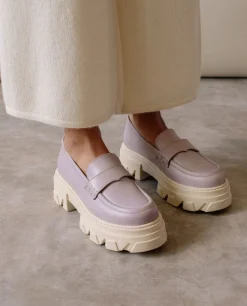 Trailblazer - Mocasines Malvas De Piel