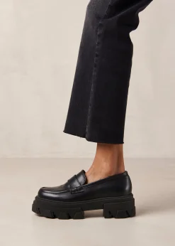 Trailblazer - Mocasines Negros De Piel
