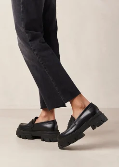 Trailblazer - Mocasines Negros De Piel