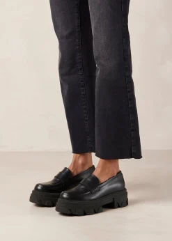 Trailblazer - Mocasines Negros De Piel
