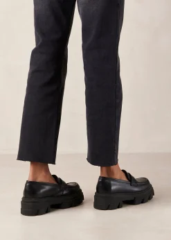 Trailblazer - Mocasines Negros De Piel
