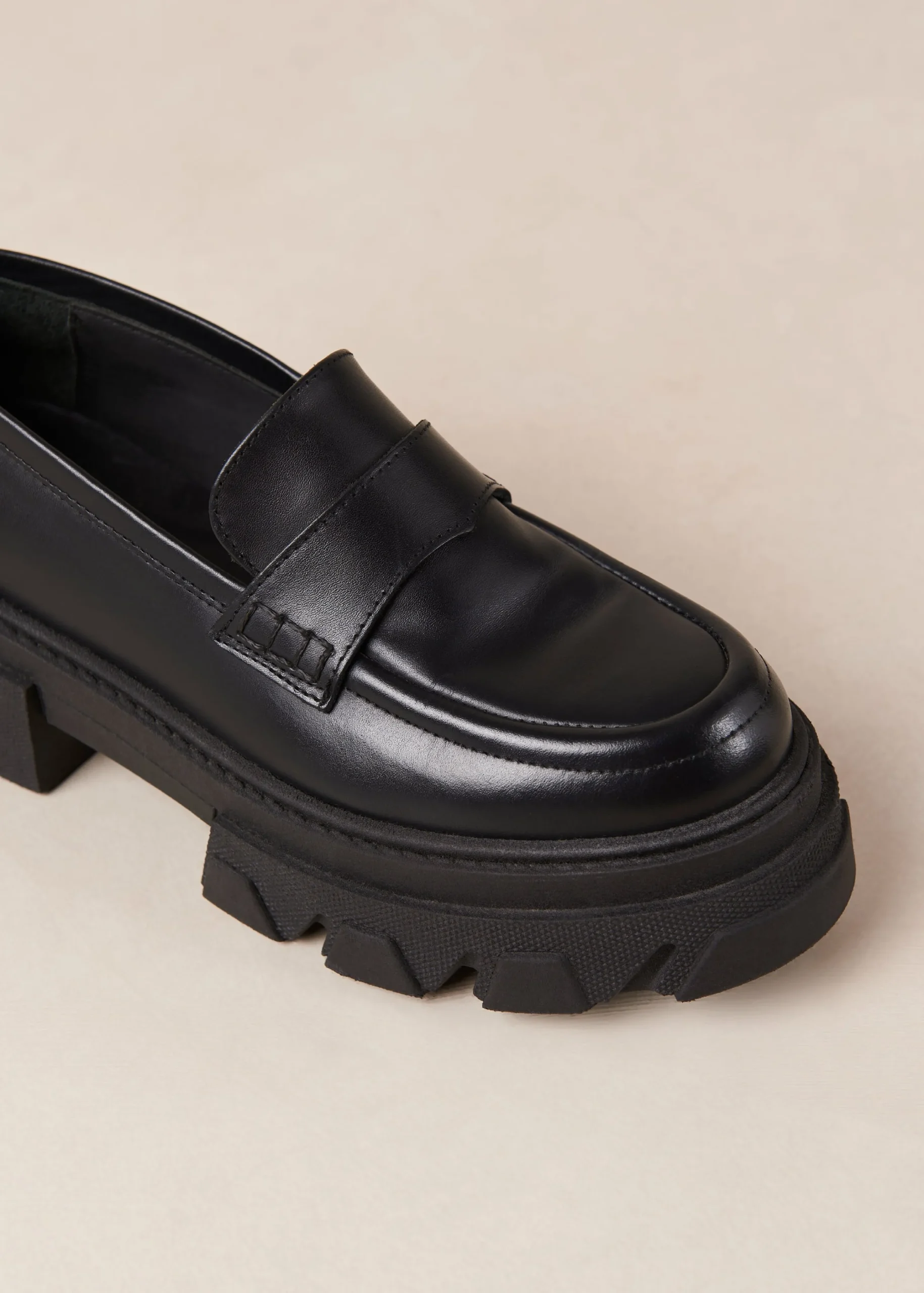 Trailblazer - Mocasines Negros De Piel