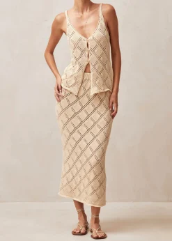 Vittoria Falda De Punto Ecru