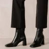 West - Botas De Piel Negras