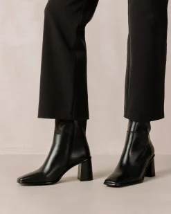 West - Botas De Piel Negras