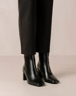 West - Botas De Piel Negras