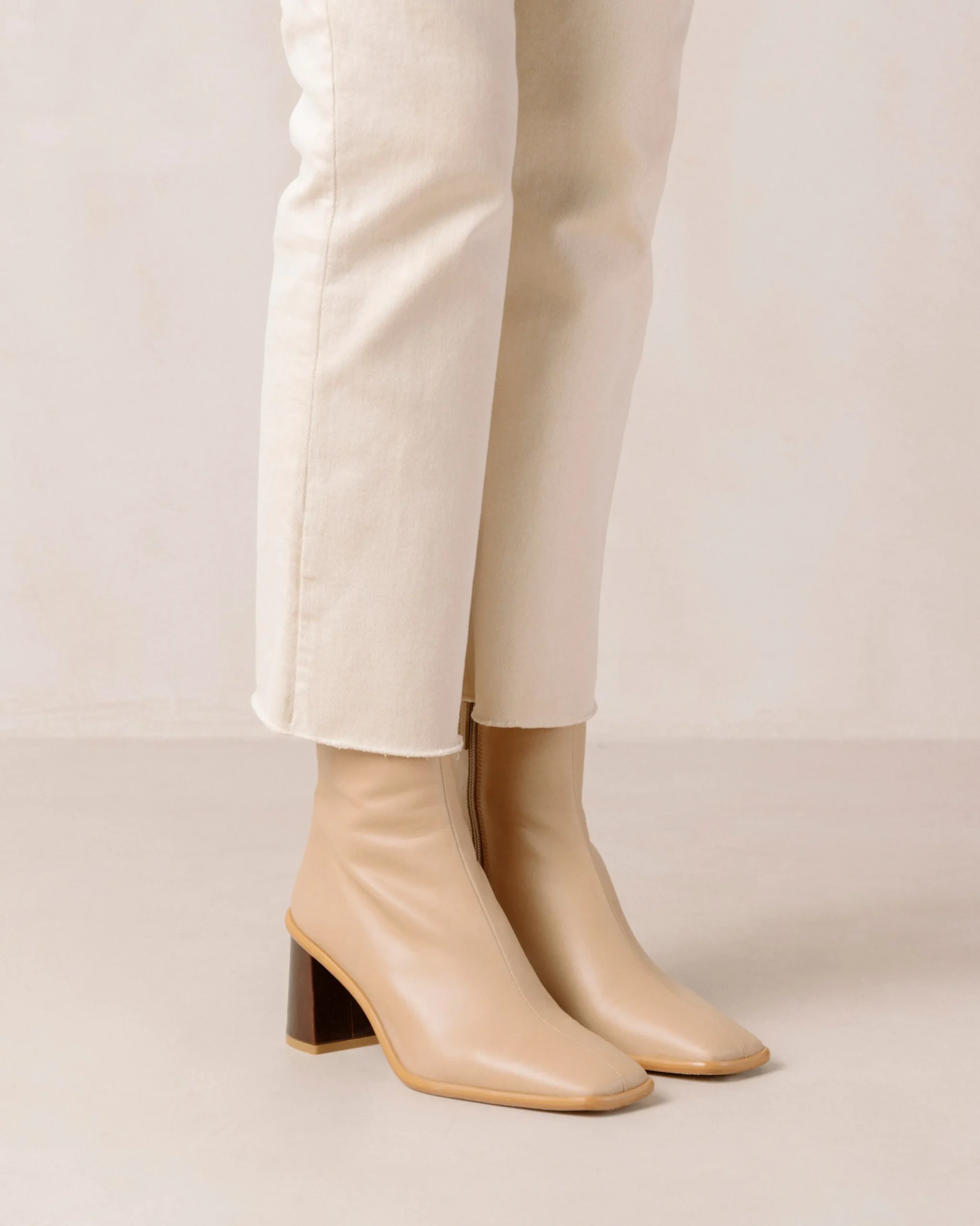 West Cape Vintage - Botas De Piel Beige