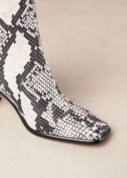 West Indo Botines De Cuero Gris