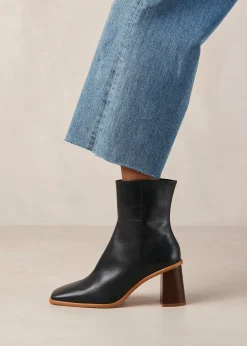 West Vintage - Botas Negras De Piel