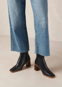 West Vintage - Botas Negras De Piel