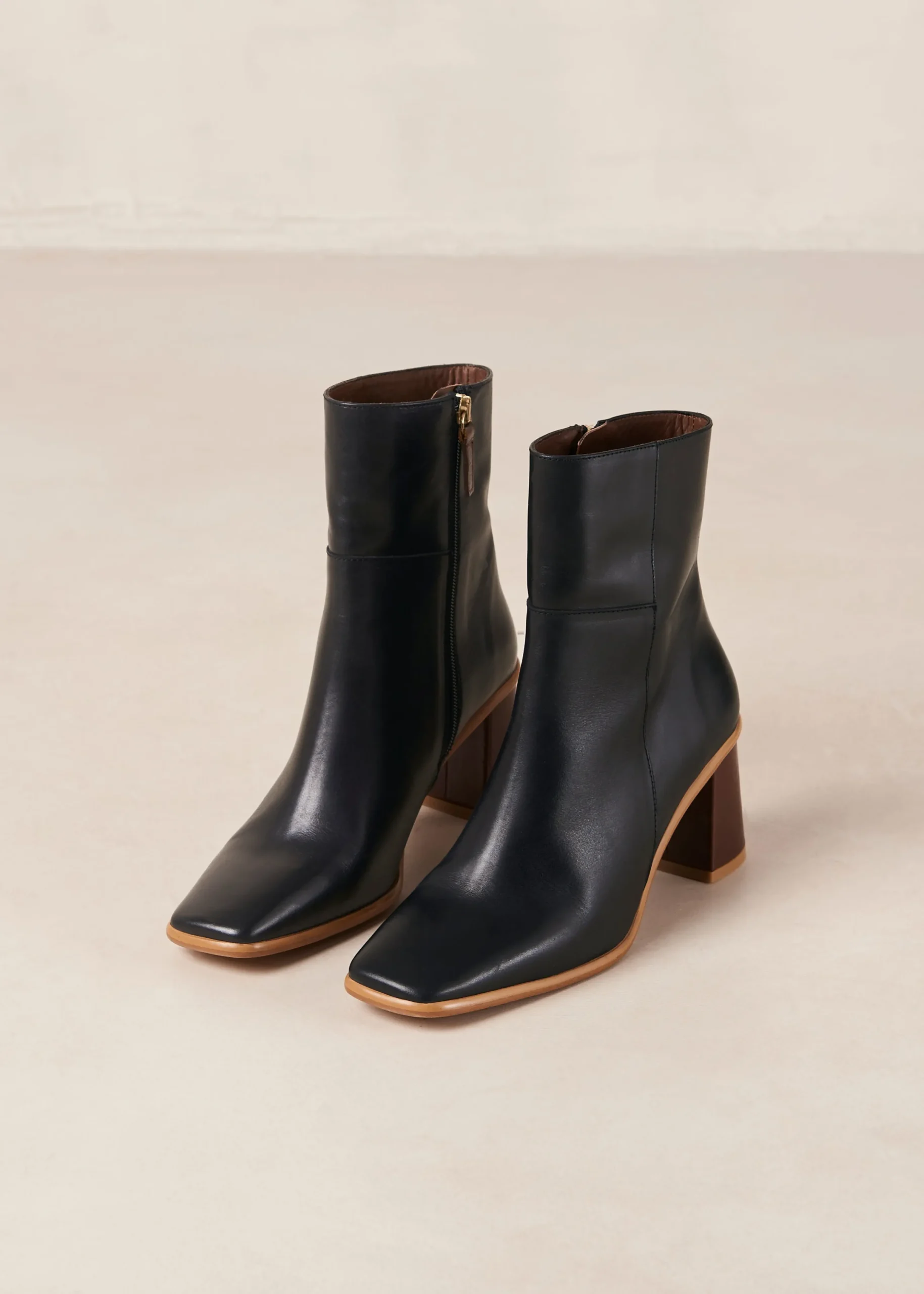 West Vintage - Botas Negras De Piel