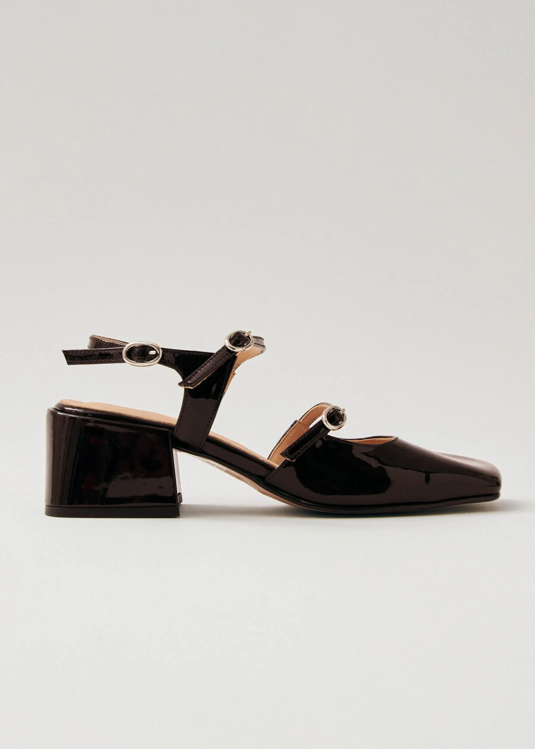 Withnee Onix Tacones De Cuero Marrón