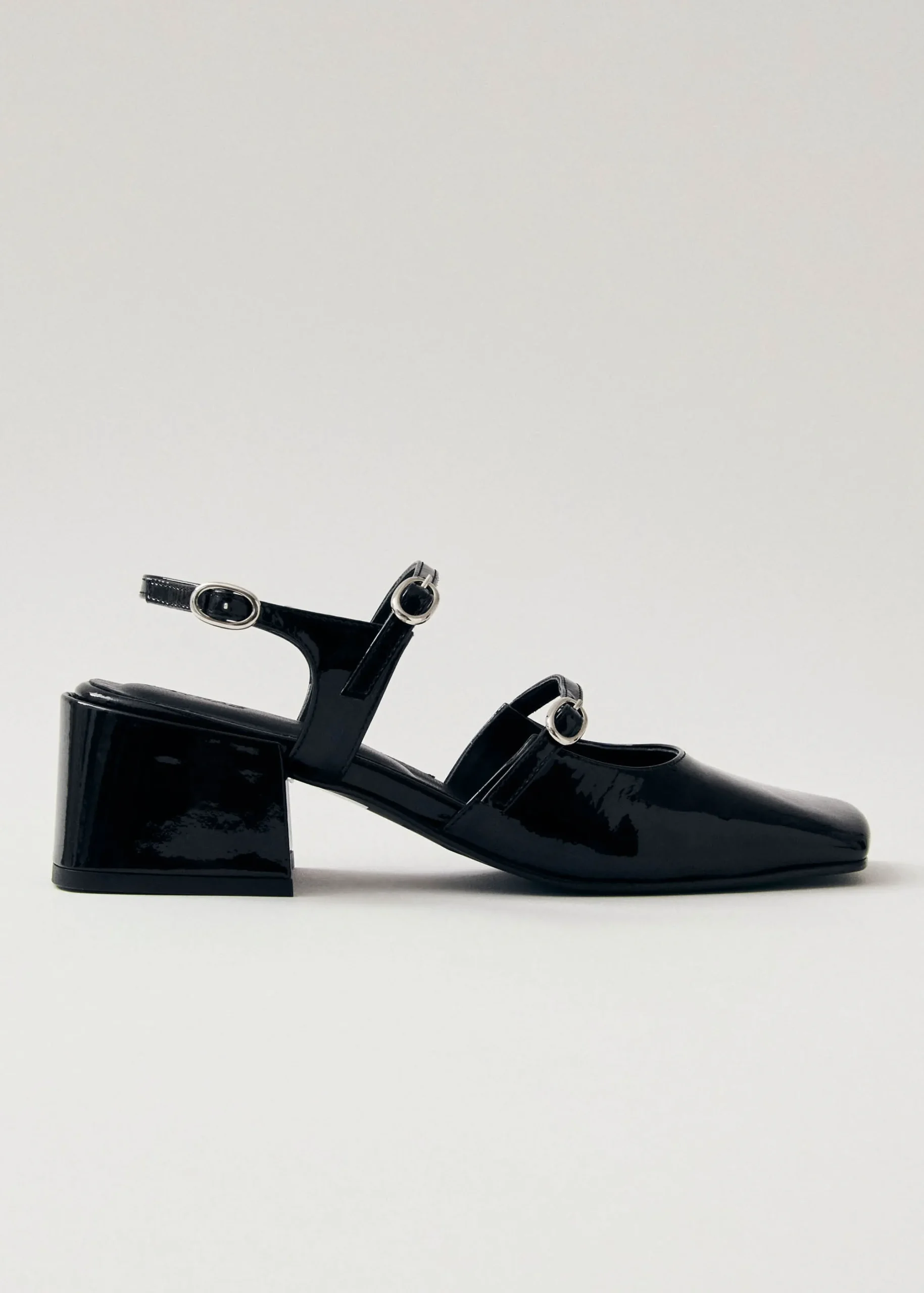 Withnee Onix Tacones De Cuero Negro