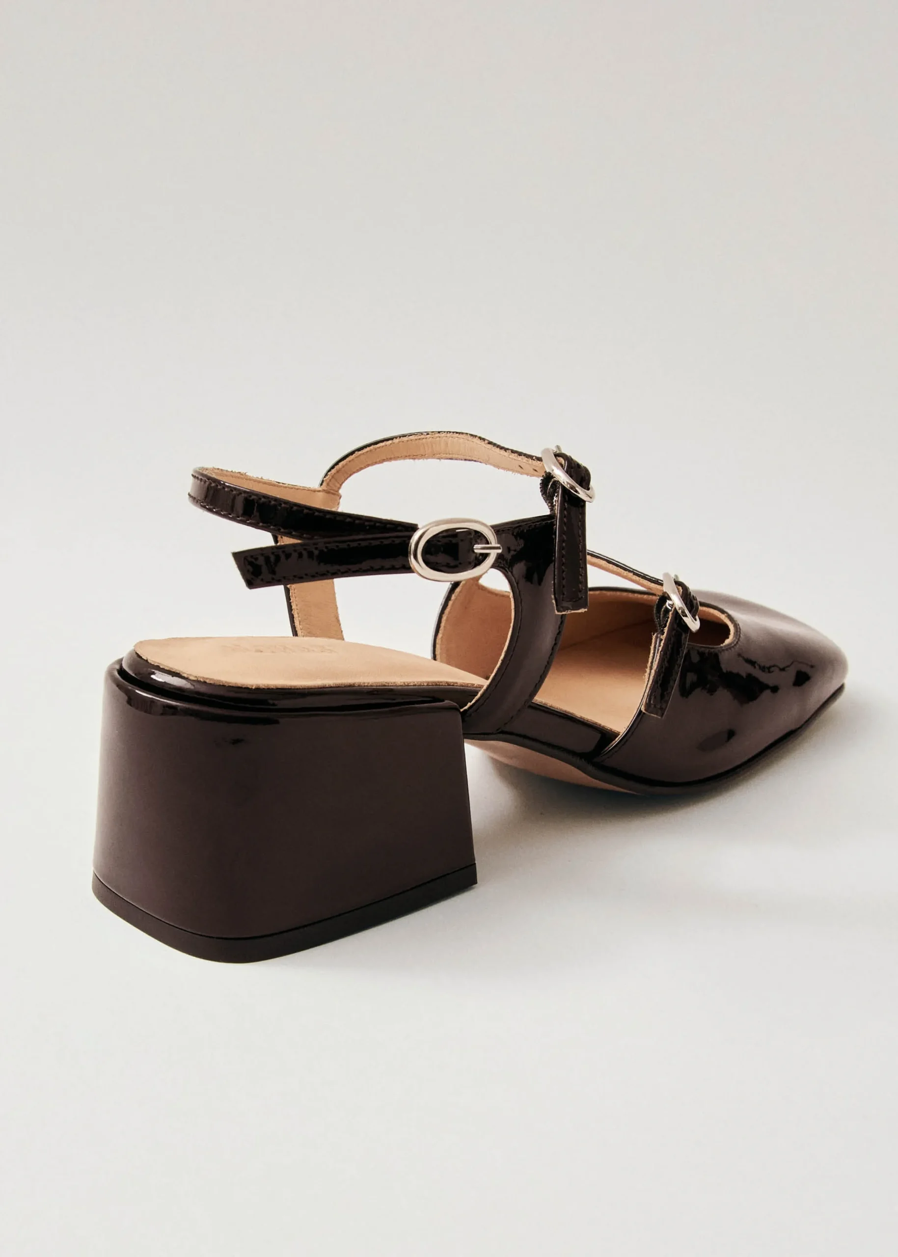 Withnee Onix Tacones De Cuero Marrón