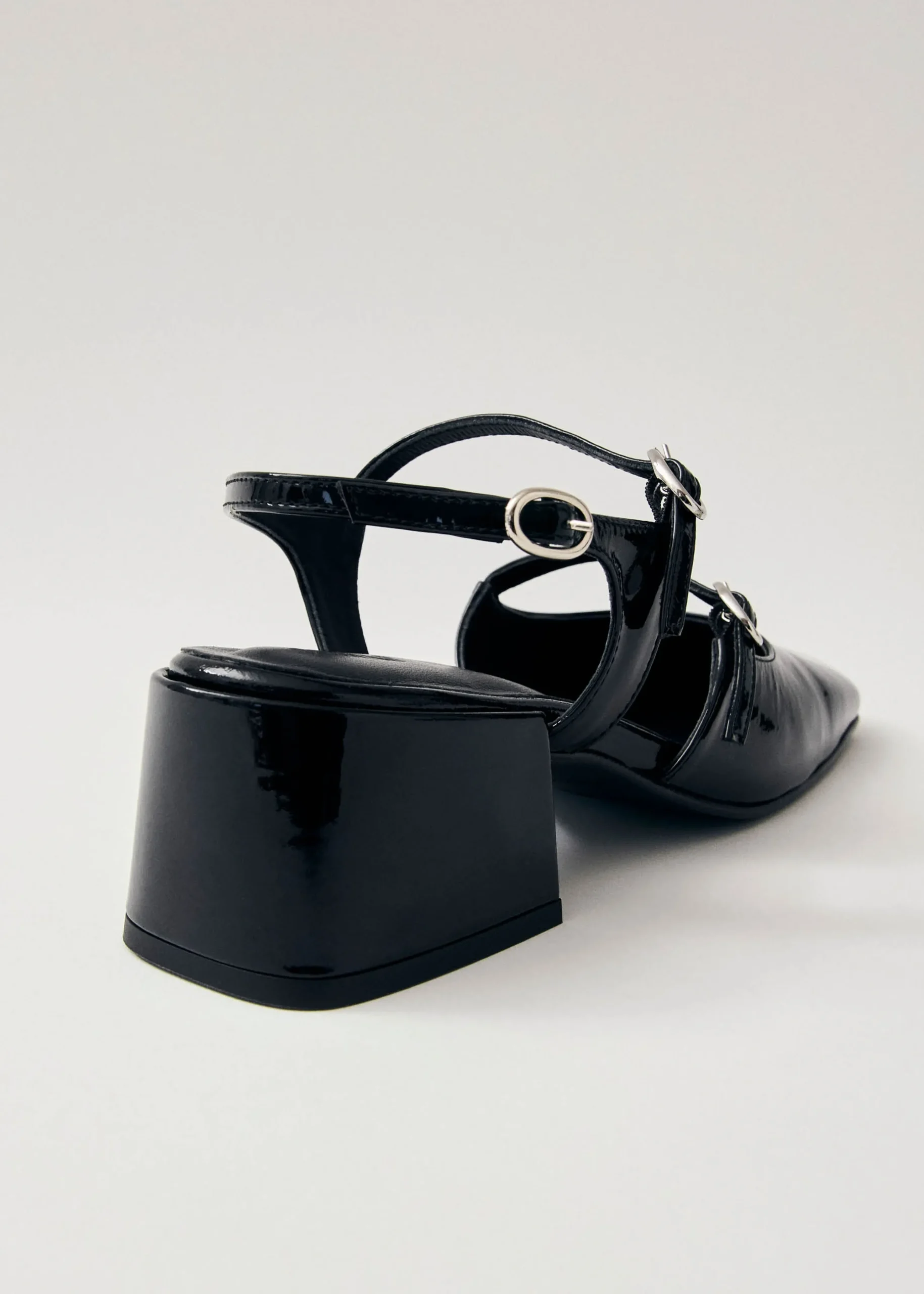 Withnee Onix Tacones De Cuero Negro