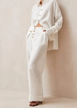 Zulu Pantalones Color Crema